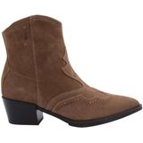 Nero Giardini - Enkellaarsjes - Lichtbruin - Leer - Suède