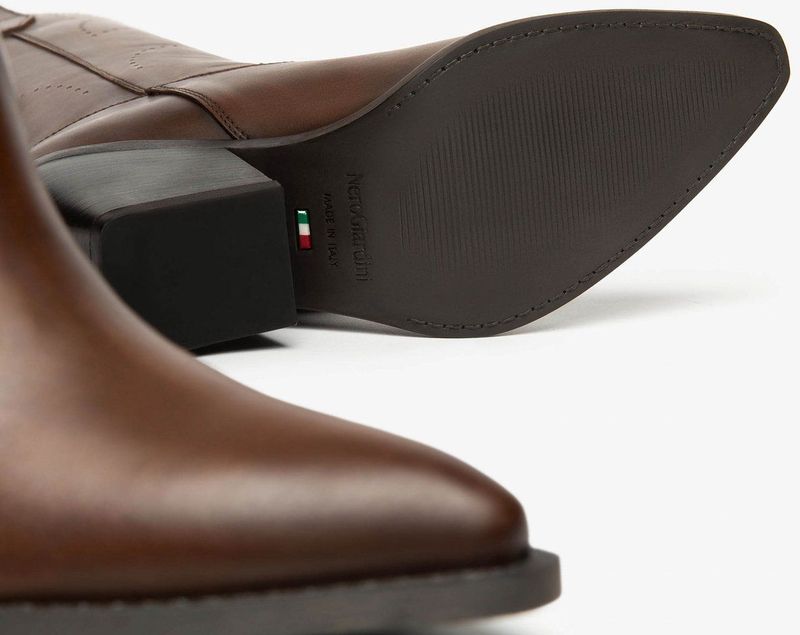 NeroGiardini - I513921D - Cowboylaarzen - Testa Di Moro - Hakhoogte 7,5 cm