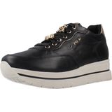 NeroGiardini - I514102D - Damessneaker - Nero - Leer en Technisch Materiaal