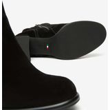 NeroGiardini - I514311D - Enkellaars - Zwart - Hoogwaardig Leer en Suède