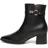 NeroGiardini - I514330D - Enkellaars - Zwart - Blokhak 6 cm