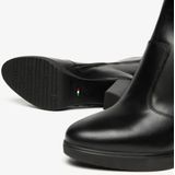 NeroGiardini - I514610D - Dameslaars - Zwart - 9,5 cm Blokhak