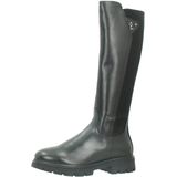 Nero Giardini - Kuitlaarzen - Zwart - Glad Leer - Blokhak - Ritssluiting