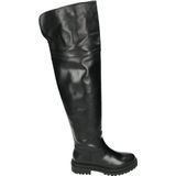 NeroGiardini - I514840D - Dameslaars - Zwart - Platte Hak - Rubber Zool