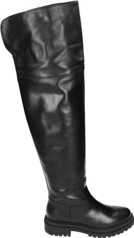 NeroGiardini - I514840D - Dameslaars - Zwart - Platte Hak - Rubber Zool