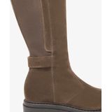 NeroGiardini - I514843D - Knielaarzen - Bruin - Suède en Technisch Materiaal