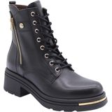 Nero Giardini - Veterlaarsjes - Zwart - Leer - Blokhak