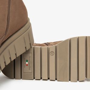 NeroGiardini  Velour Tr Sulmona Fango  Laarzen  dames Beige