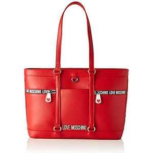 Love Moschino Dames, schoudertas, collectie herfst winter 2021, rood, U