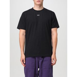 Off White, Heren, Tops, Zwart, Maat: S Katoen,