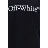 Off White - Big Bookish Skate - T-shirt - Wit - Katoen