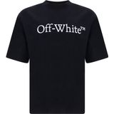 Off White - Big Bookish Skate - T-shirt - Wit - Katoen