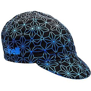 Cinelli Blue Ice Cycling Cap, Blauw/Zwart, One Size