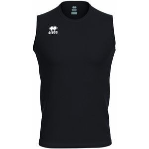 Errea - Evo - Tanktop - Zwart - Katoen - Mouwloos