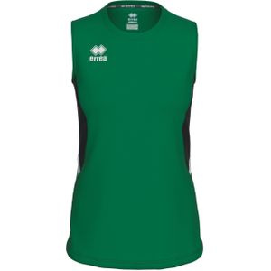 Erreà - Mouwloos T-Shirt - Zwart - Ademend - Sportmateriaal