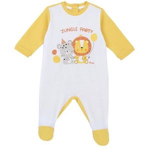 Chicco Jumpsuit Met Opening Aan De Achterkant uniseks-baby, Oker (1), Preemie, Design in Italië