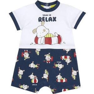 Chicco Romper (1) baby-jongens, Blauw, Preemie, Design in Italië