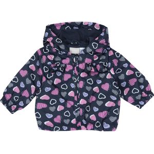 Chicco - Giubbino Con Zip E Cappuccio - Jas - Blauwe print