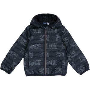 Chicco - Jas - Blauw - Katoen - Met Capuchon en Ritszakken