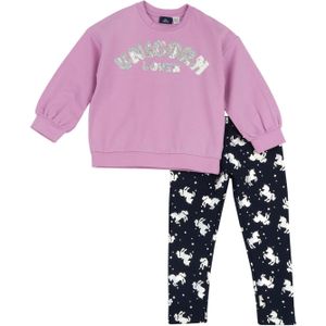Chicco Trainingspak van lichtgewicht sweatshirt: sweatshirt en broek, Medium Blauw, 18 Maanden