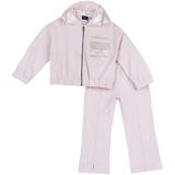 Chicco Combinaison légère : sweat à capuche et capuche, pantalon pour filles et filles, Rose clair, 6 ans