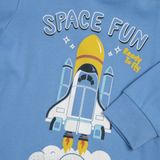 Chicco - Nachtkledij - Lichtblauw - 2-delig - Jersey