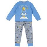 Chicco - Nachtkledij - Lichtblauw - 2-delig - Jersey