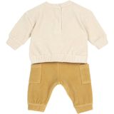 Chicco - Set - Beige - 2-delig - Sweatstof - Lange Mouw