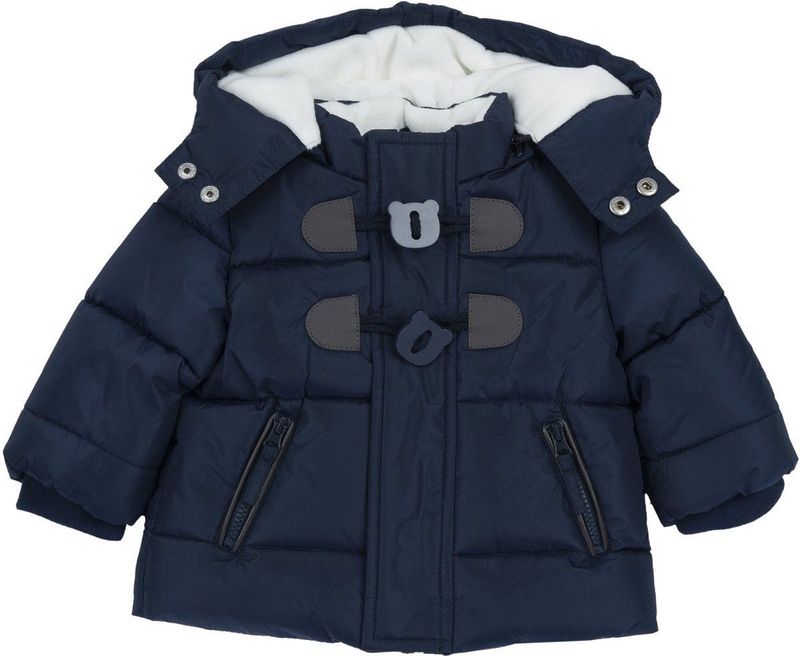 Chicco - Winterjas - Donkerblauw - Gewatteerde Jas - Warm Gevoerd