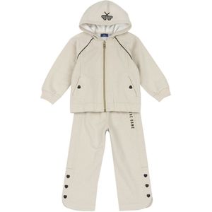 Chicco - Set - Beige/Zwart - 2-delig - Lange Mouwen - Normale Pasvorm