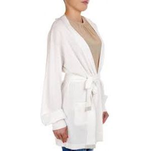 Twinset - Cardigan - Wit - 100% Katoen