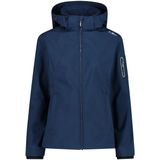 CMP - Softshell Hoodiejas - Dames - Zwart - Polyester