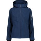 CMP - Softshell Hoodiejas - Dames - Zwart - Polyester