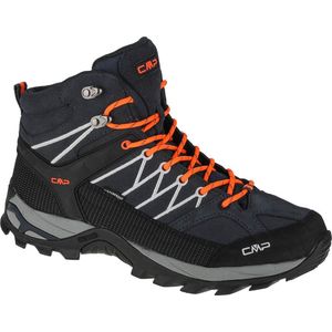 CMP Rigel Mid Trekking Schoen Wp heren wandelschoenen, Antracite Flash Oranje, 45 EU