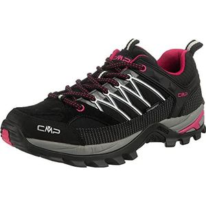 CMP RIGEL LOW WMN TREKKING SHOE WP Women's Trekkingschoenen Low-Top, Nero-Glacier, 42 EU