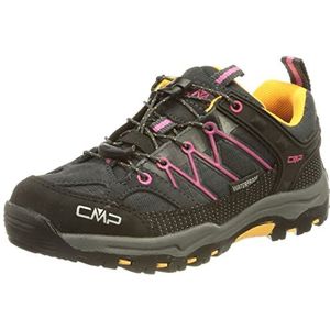 CMP Kids Rigel Lage trekkingschoenen WP Wandelschoenen, uniseks, kinderen, Veelkleurig (Bouganville-Goji)