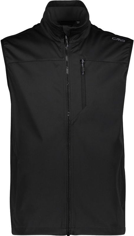 CMP - Heren Light Softshell Vest - Zwart