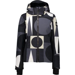 CMP - Ski Slim Fit Jas - Wit,Zwart,Grijs - ClimaProtect - Ademend
