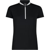 Cmp Fietsshirt Half-zip Dames Polyester Zwart wit