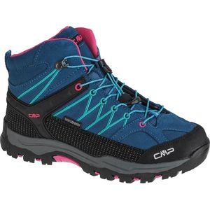 CMP Kids Rigel Mid Trekking Shoe Wp uniseks-kind Trekking- en wandelschoenen, Blauw, 37 EU