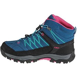 CMP KIDS RIGEL MID TREKKING SHOES WP uniseks-kind Trekkingschoenen, Donkerblauw en Baltisch blauw, 31 EU