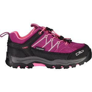 CMP Rigel Low Shoes Wp Trekking- en wandelschoenen voor jongens, Roze Fluo Pink Berry Pink Fluo, 32 EU