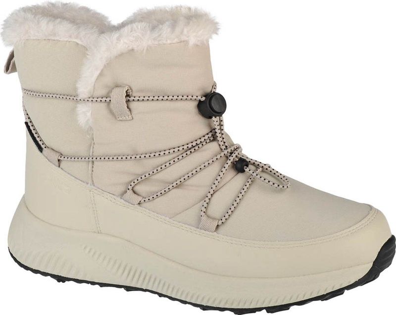 Sheratan - After-Ski Sneeuwschoen - Zwart - Synthetisch Bont - Waterdicht