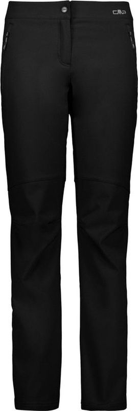 CMP - Dames Slim Fit Softshell Broek - Zwart - Waterdicht - Ademend