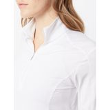 Cmp 30l1086 Fleece Met Halve Rits Wit Vrouw