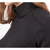 Cmp 30l1086 Fleece Met Halve Rits Zwart Vrouw