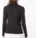 Cmp 30l1086 Fleece Met Halve Rits Zwart Vrouw