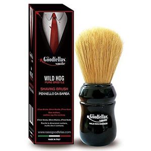 THE GOODFELLAS' SMILE Wild Hog by Omega Brushes, scheerkwasten, zuivere haren, 57 mm