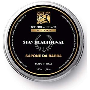 OFFICINA ARTIGIANA MILANO Stay Traditional Shaving Soap, 150 ml