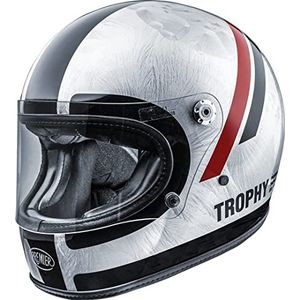 Premier APINTTROFIBDRD000M motorhelm, uniseks, volwassenen, Platinum Edition DR DO92, M